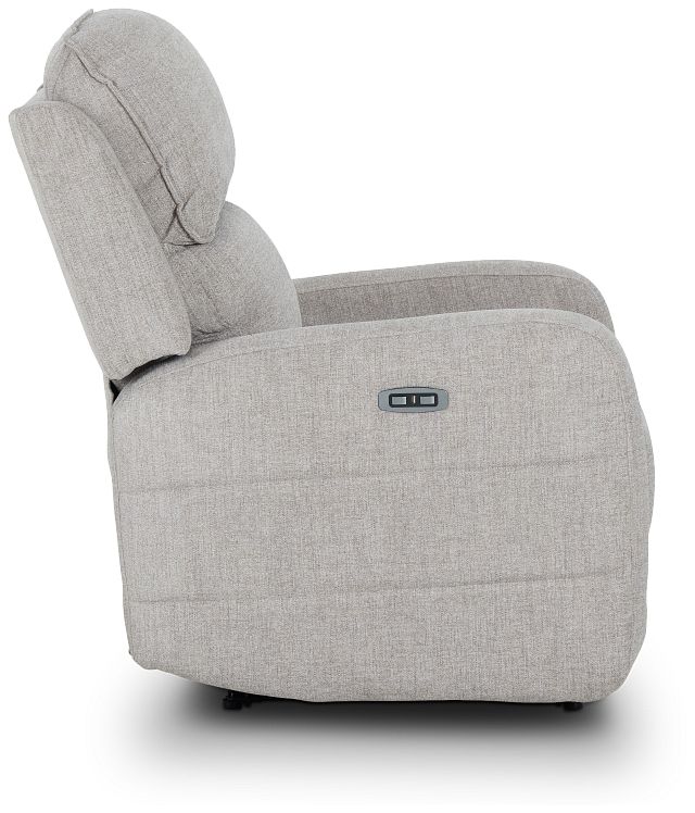 Piper Gray Fabric Power Recliner (0)