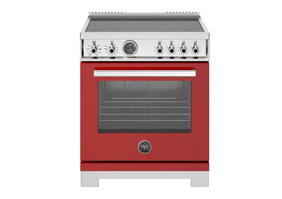 Bertazzoni 304 Series Red 30" Induction Range Bertazzoni 304 Series Red 30" Induction Range