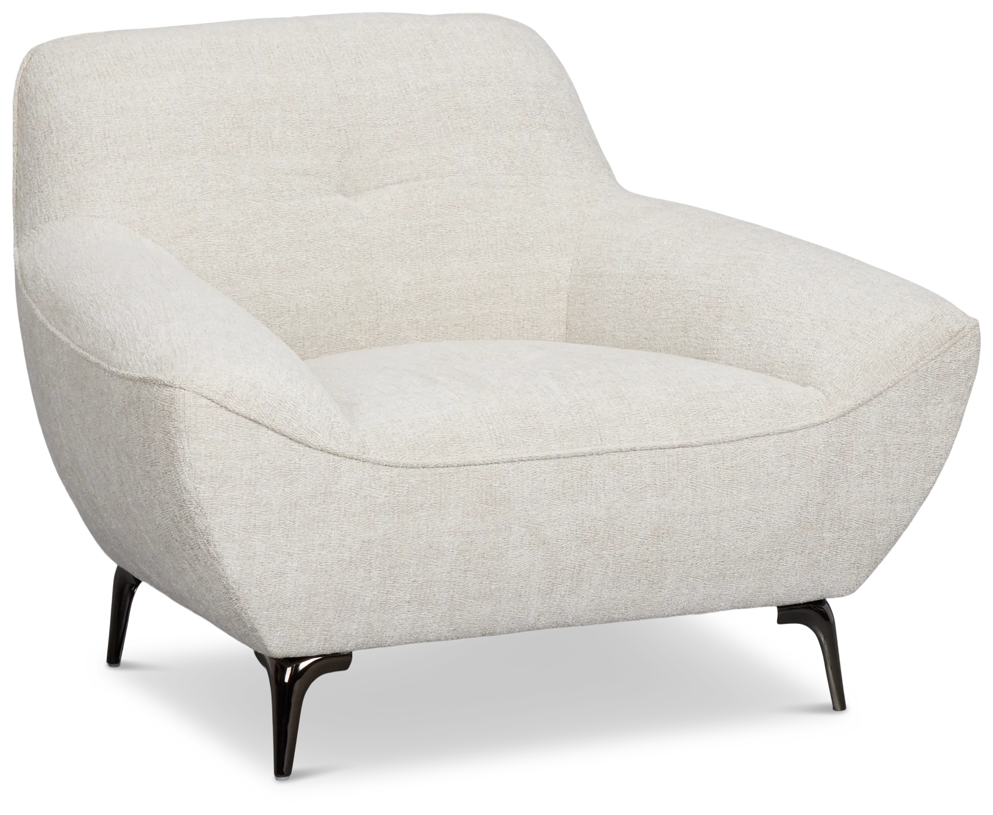 Zoey Light Beige Fabric Chair