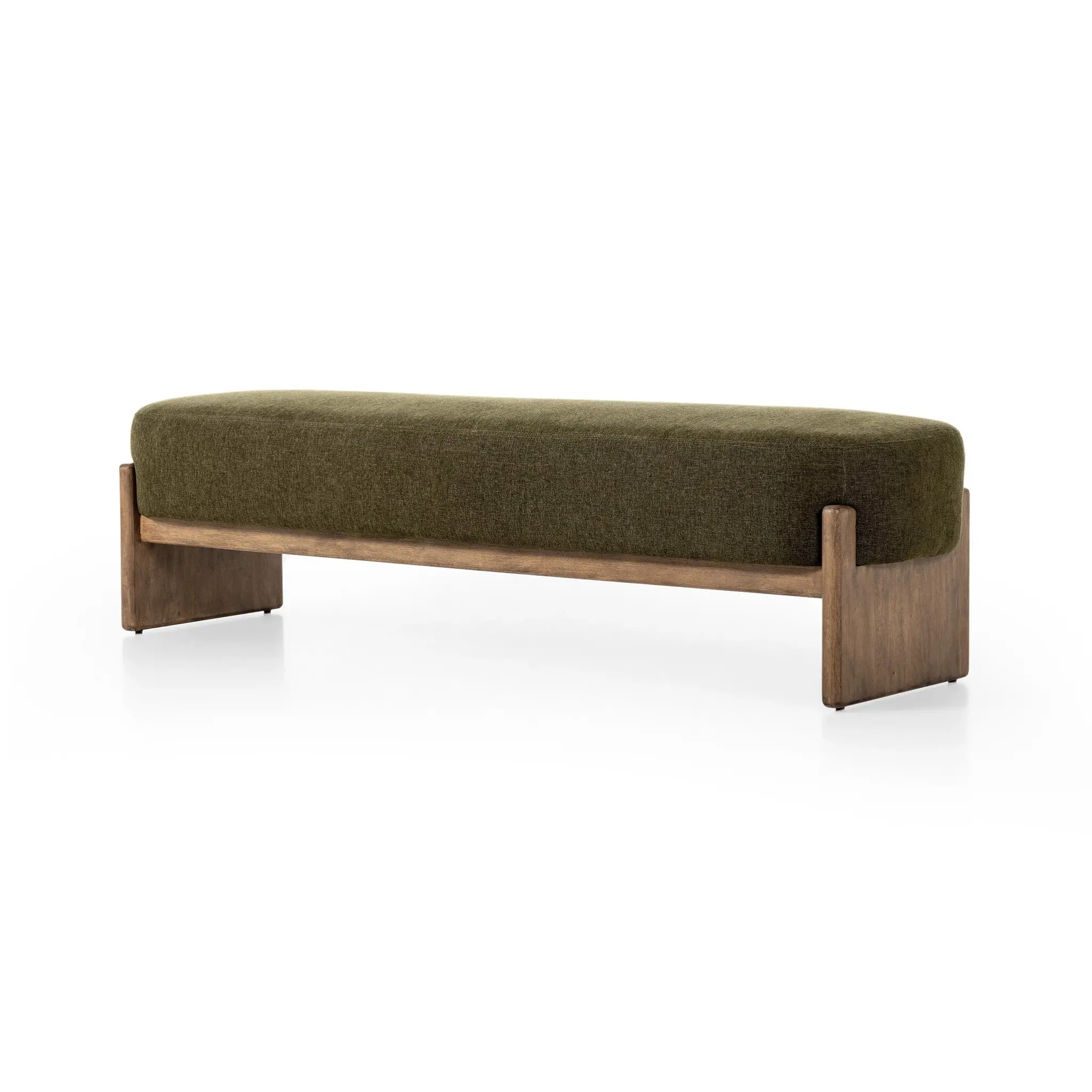 Four Hands Kilgo Dark Green Uph Bench Four Hands Kilgo Dark Green Uph Bench