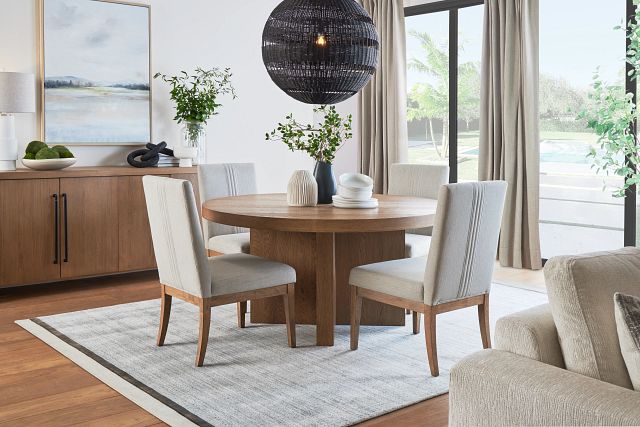 Tahoe Light Tone Round Table