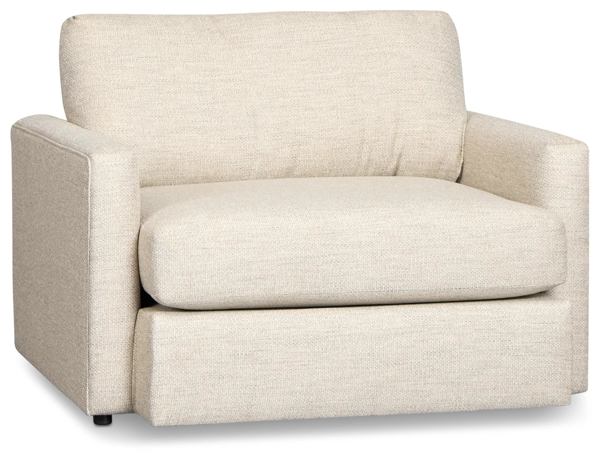 Maxwell Light Gray Fabric Oversized Chair Maxwell Light Gray Fabric Oversized Chair