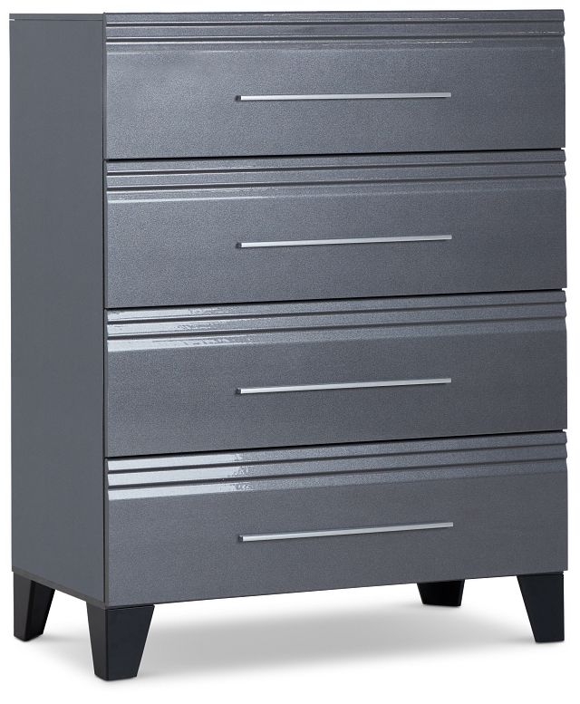 Midtown Gray 4-drawer Chest