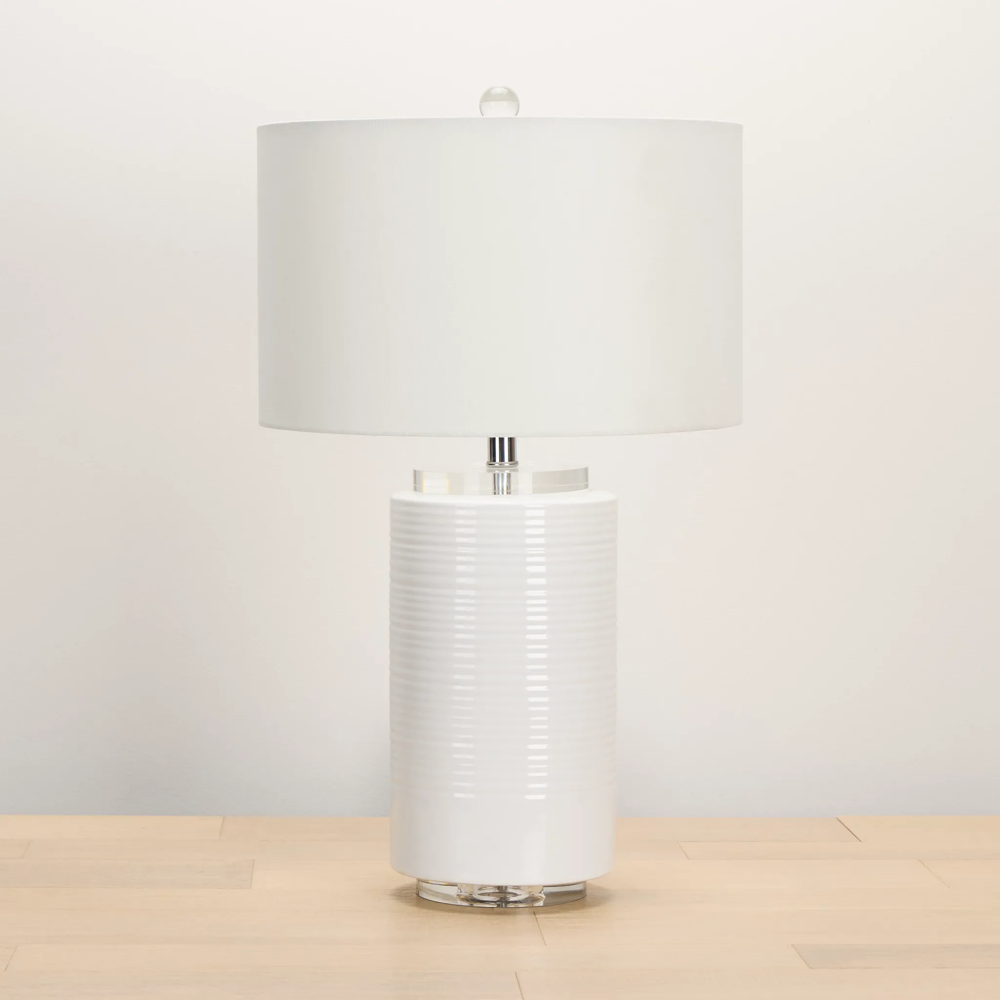 Marzia White Table Lamp