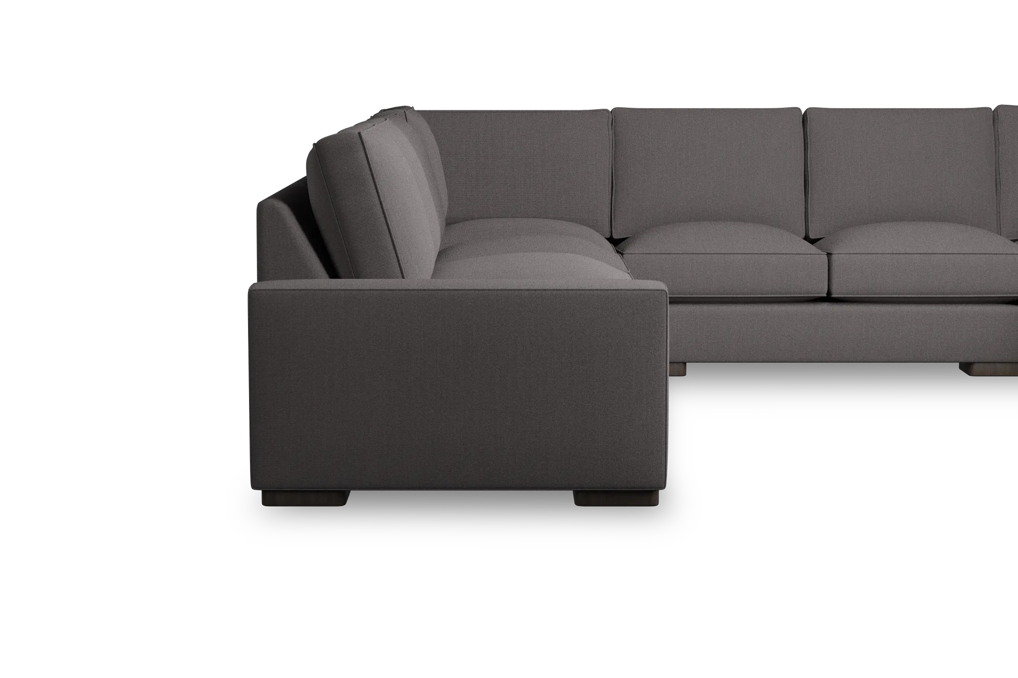 Edgewater Peyton Gray Large Right Chaise Sectional