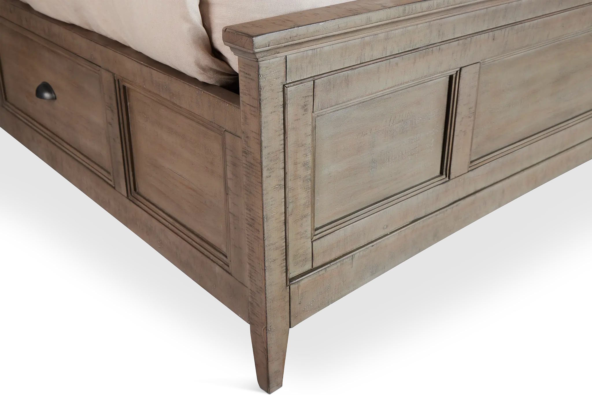 Heron Cove Light Tone Storage Panel Bed With Lights Heron Cove Light Tone Storage Panel Bed With Lights