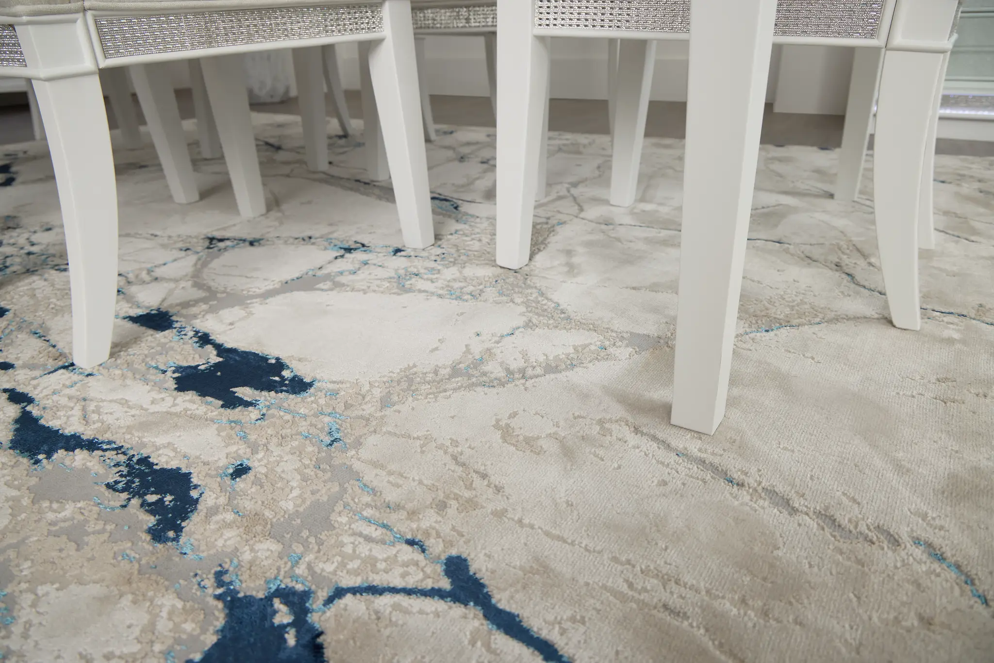 Milan White Upholstered Side Chair Milan White Upholstered Side Chair