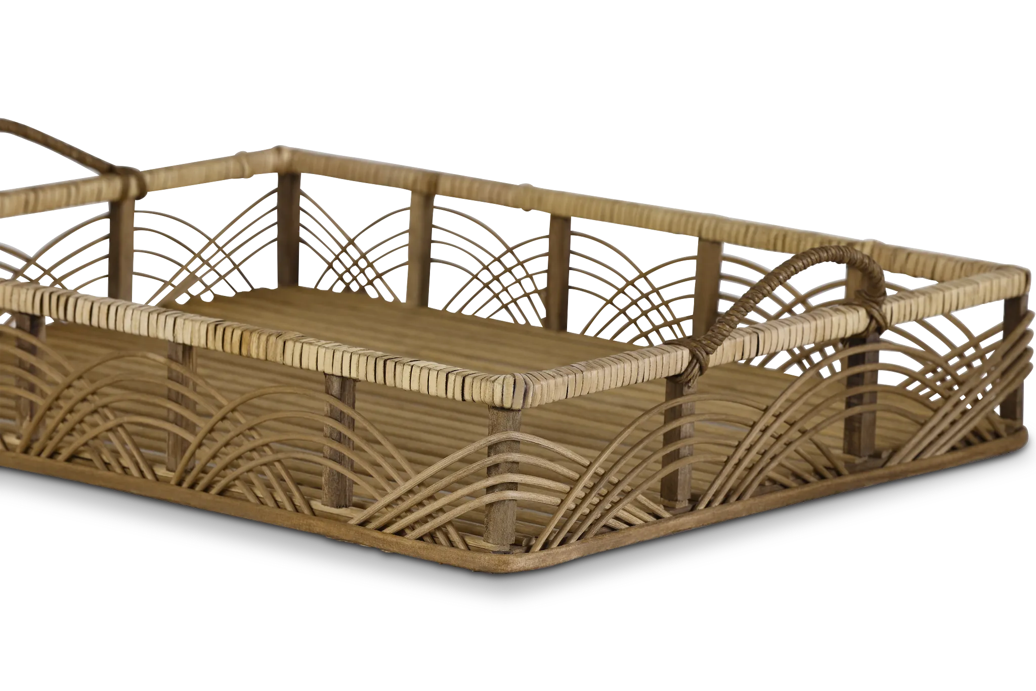 Lola Beige Set Of 2 Tray