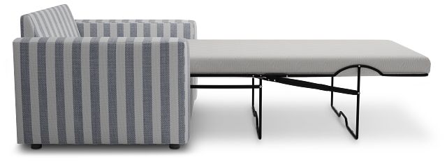 Siesta Sea Lane Dark Blue Fabric Cooling Memory Foam Sleeper