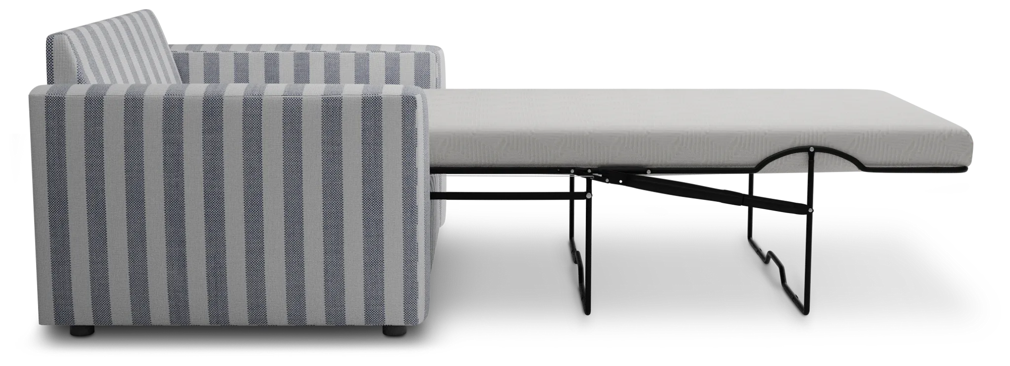 Siesta Sea Lane Dark Blue Fabric Cooling Memory Foam Sleeper