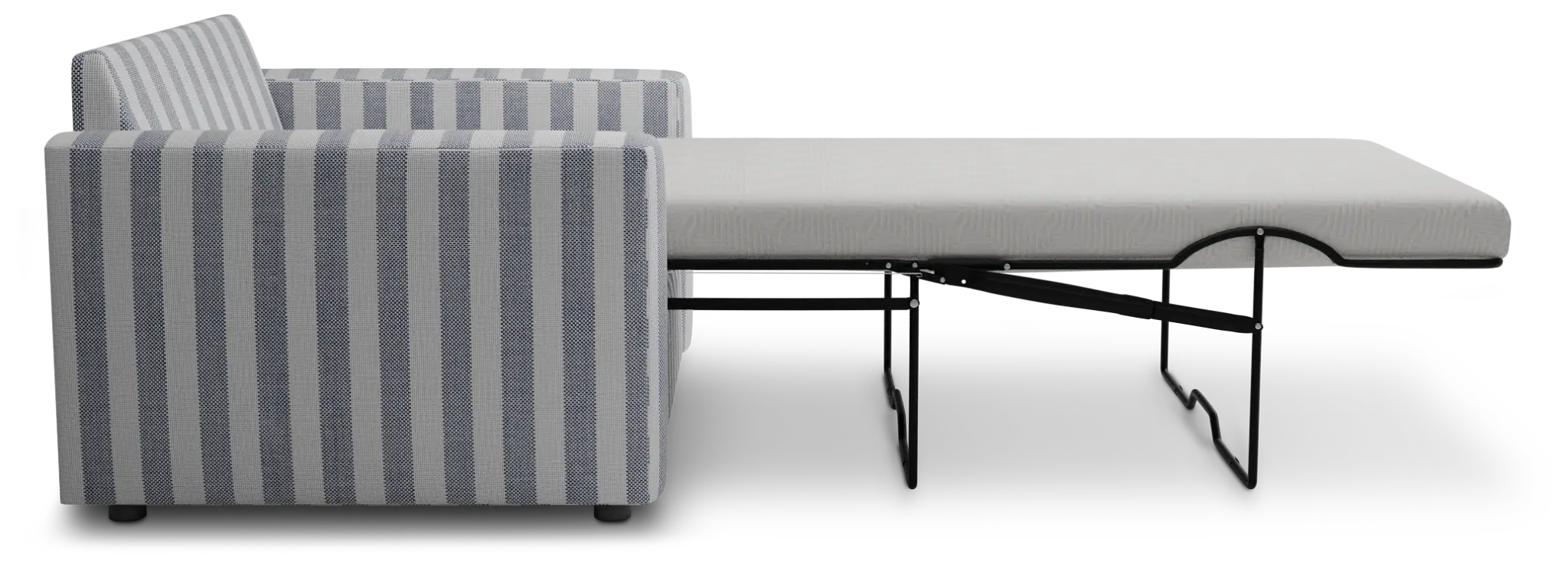 Siesta Sea Lane Dark Blue Fabric Cooling Memory Foam Sleeper Siesta Sea Lane Dark Blue Fabric Cooling Memory Foam Sleeper