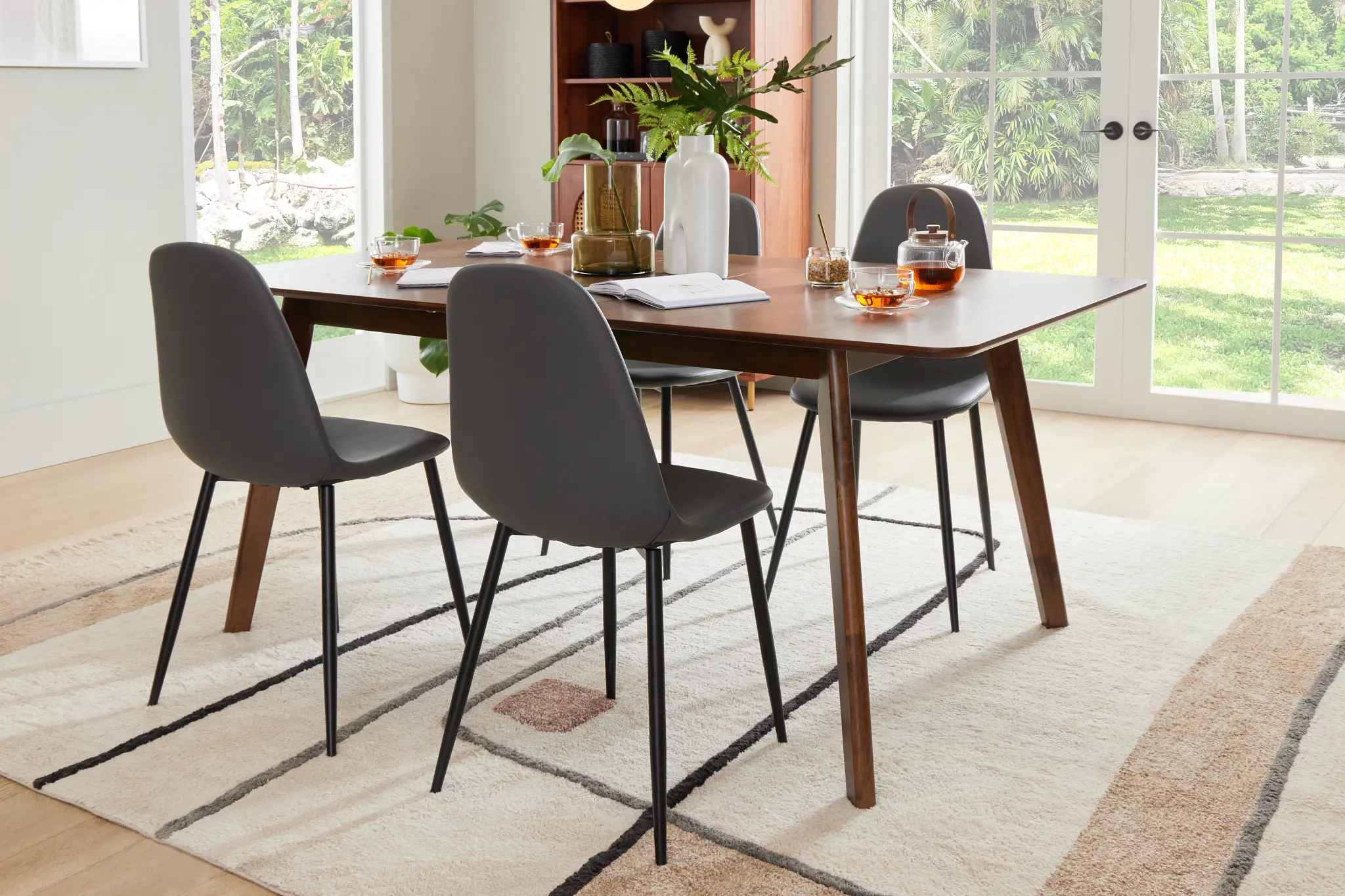 Palmdale Dark Tone Rectangular Table Palmdale Dark Tone Rectangular Table