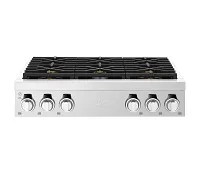 Sks 360 Series Stainless Steel 36" Gas Cook Top