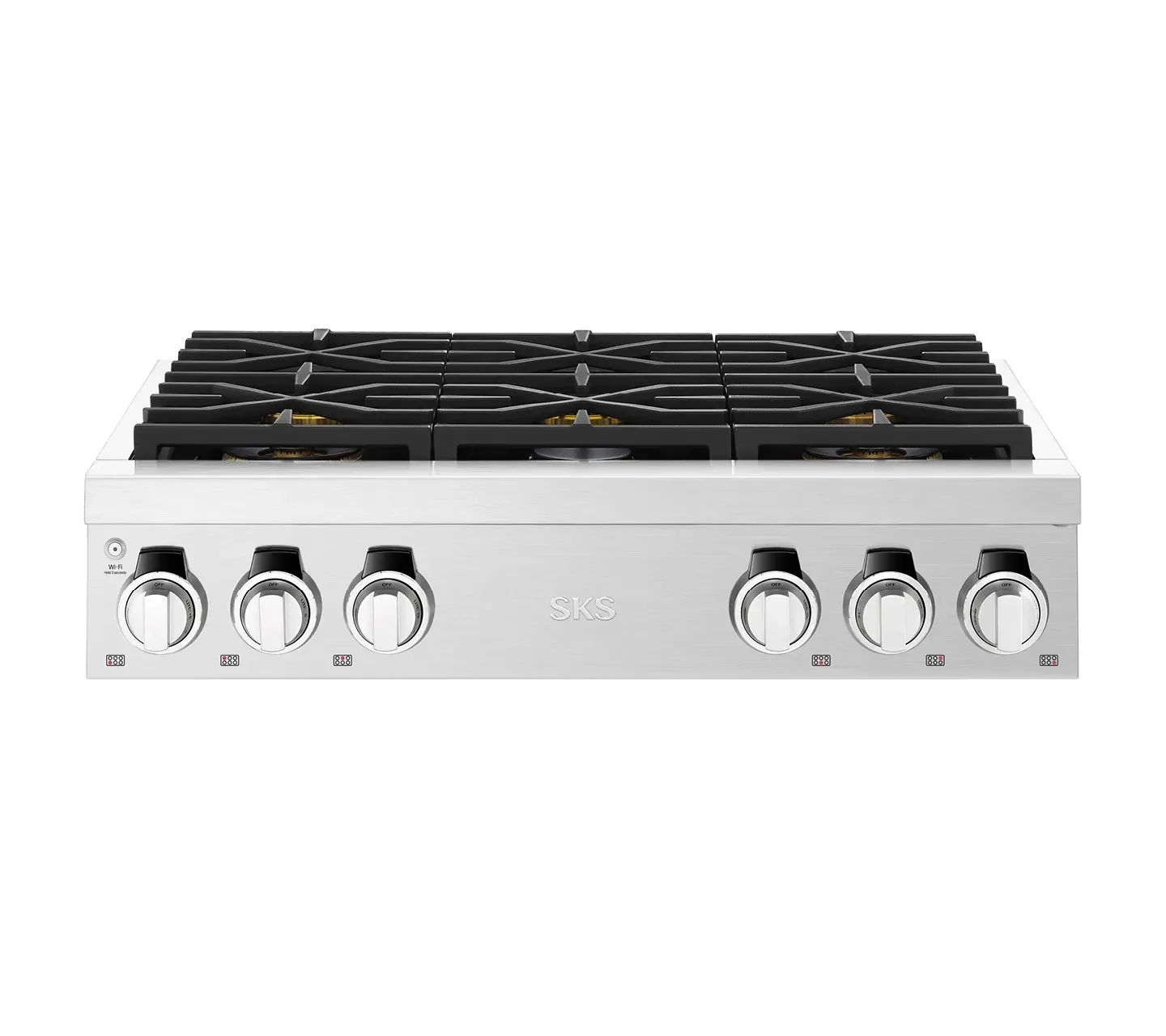 Sks 360 Series Stainless Steel 36" Gas Cook Top