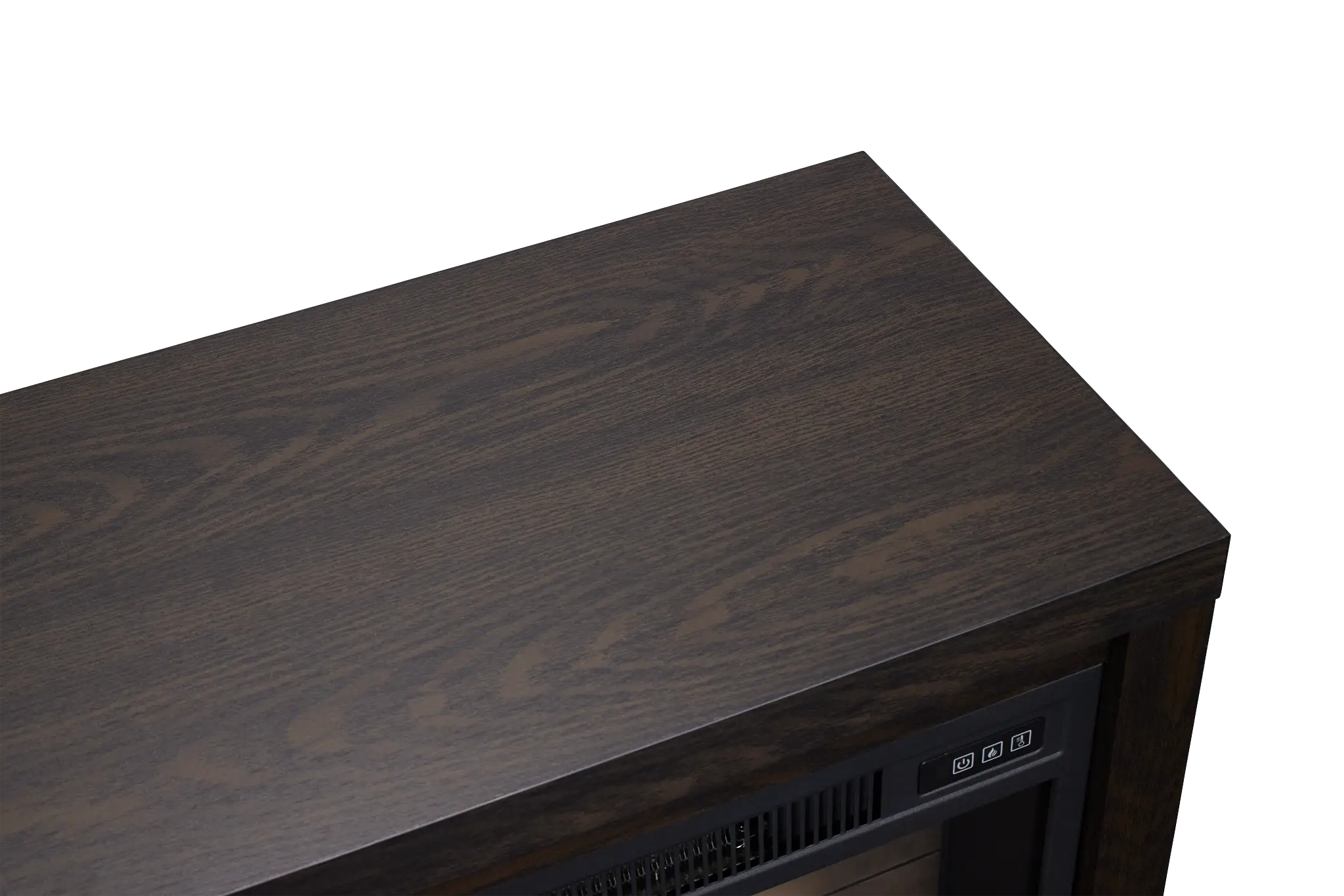 Grove Dark Tone 54" Tv Stand With Fireplace Insert Grove Dark Tone 54" Tv Stand With Fireplace Insert