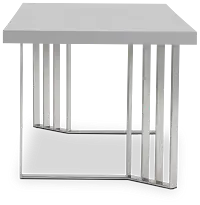 Axcel Rectangular Table Axel Gray Rectangular Table | Dining Room - Tables | City Furniture