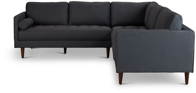 Rue Gray Fabric Two-arm Sectional (3)