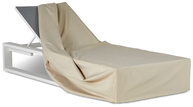 Khaki Large Outdoor Chaise Cover (3)