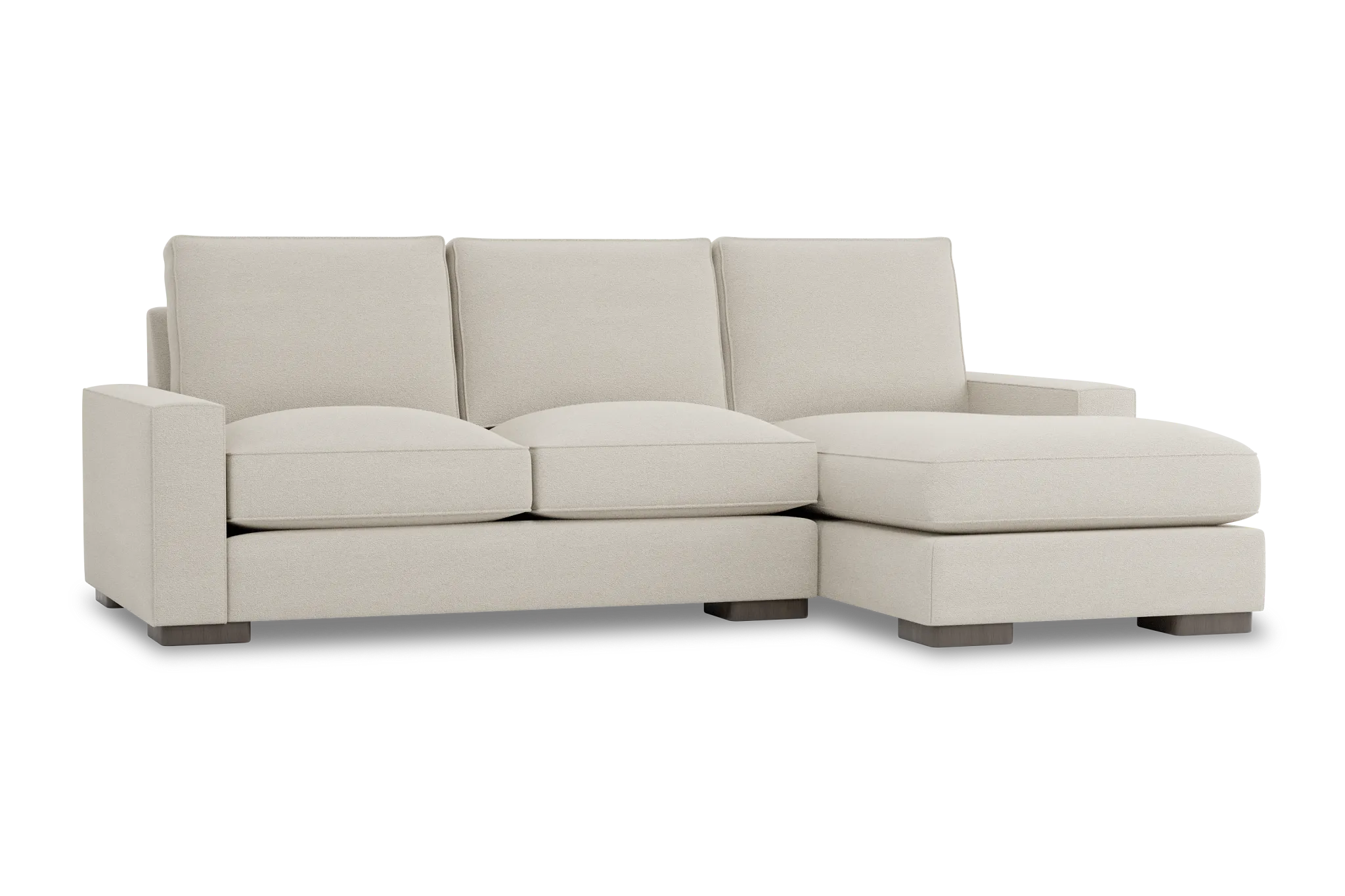 Edgewater Elite Ivory Right Chaise Sectional