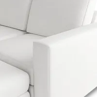 Citymod White Fabric 8-piece Pit Sectional