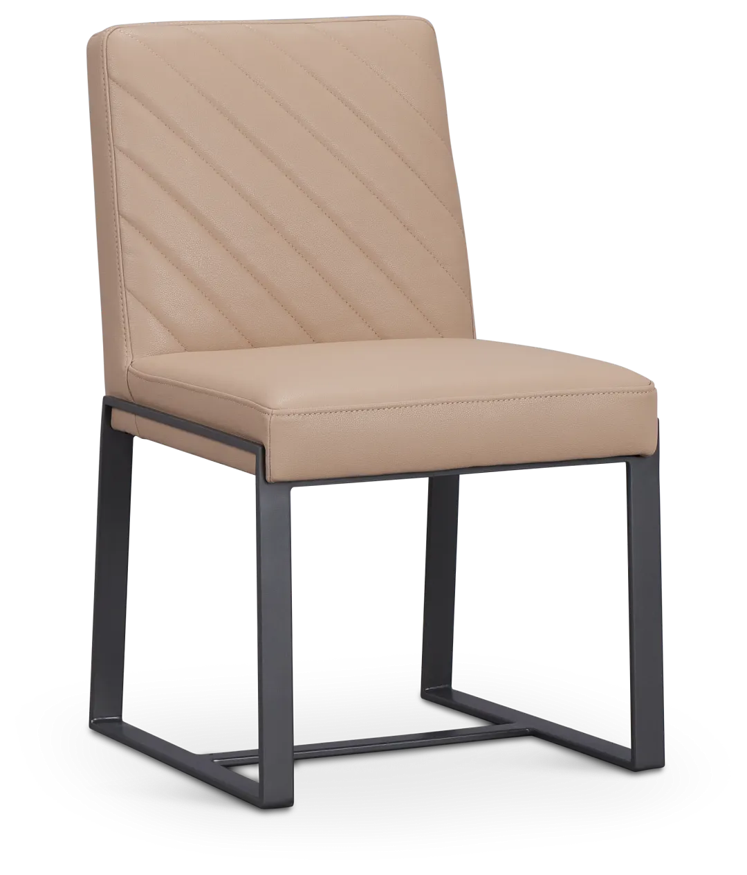 Harlem Taupe Upholstered Side Chair