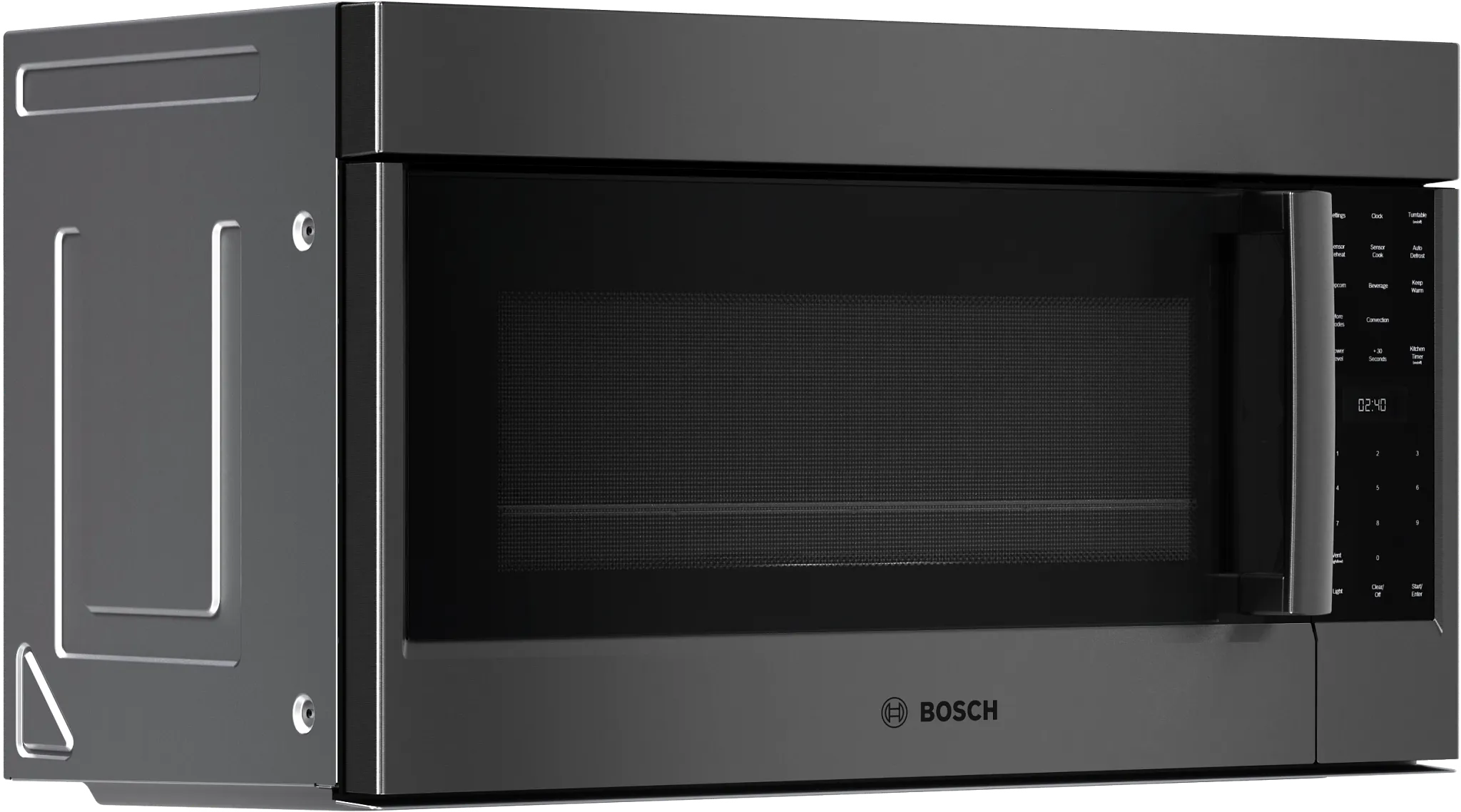 Bosch 800 Series Black 30" Over-the-range Microwave