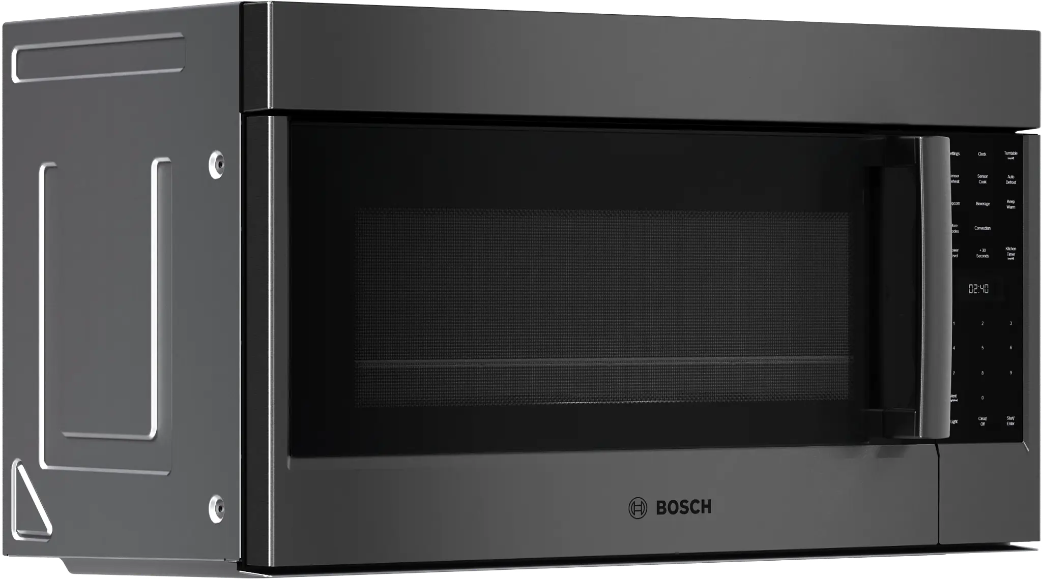 Bosch 800 Series Black 30" Over-the-range Microwave Bosch 800 Series Black 30" Over-the-range Microwave