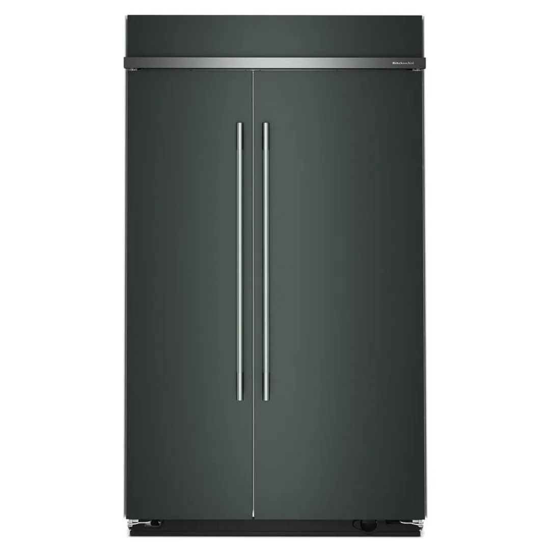 Kitchenaid 748 Series Green 48" Built In Side By Side Refrigerator