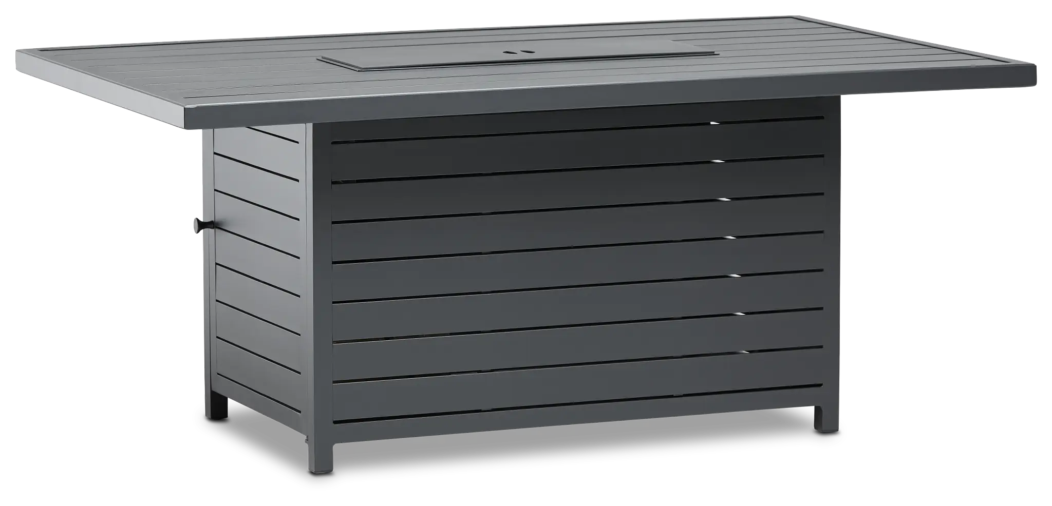 Linear Dark Gray Rect Fire Pit Linear Dark Gray Rect Fire Pit