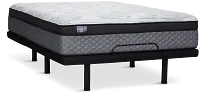 Kevin Charles By Sealy Signature Plush Deluxe Adjustable Mattress Set