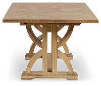 Joplin Light Tone Extension Rectangular Table