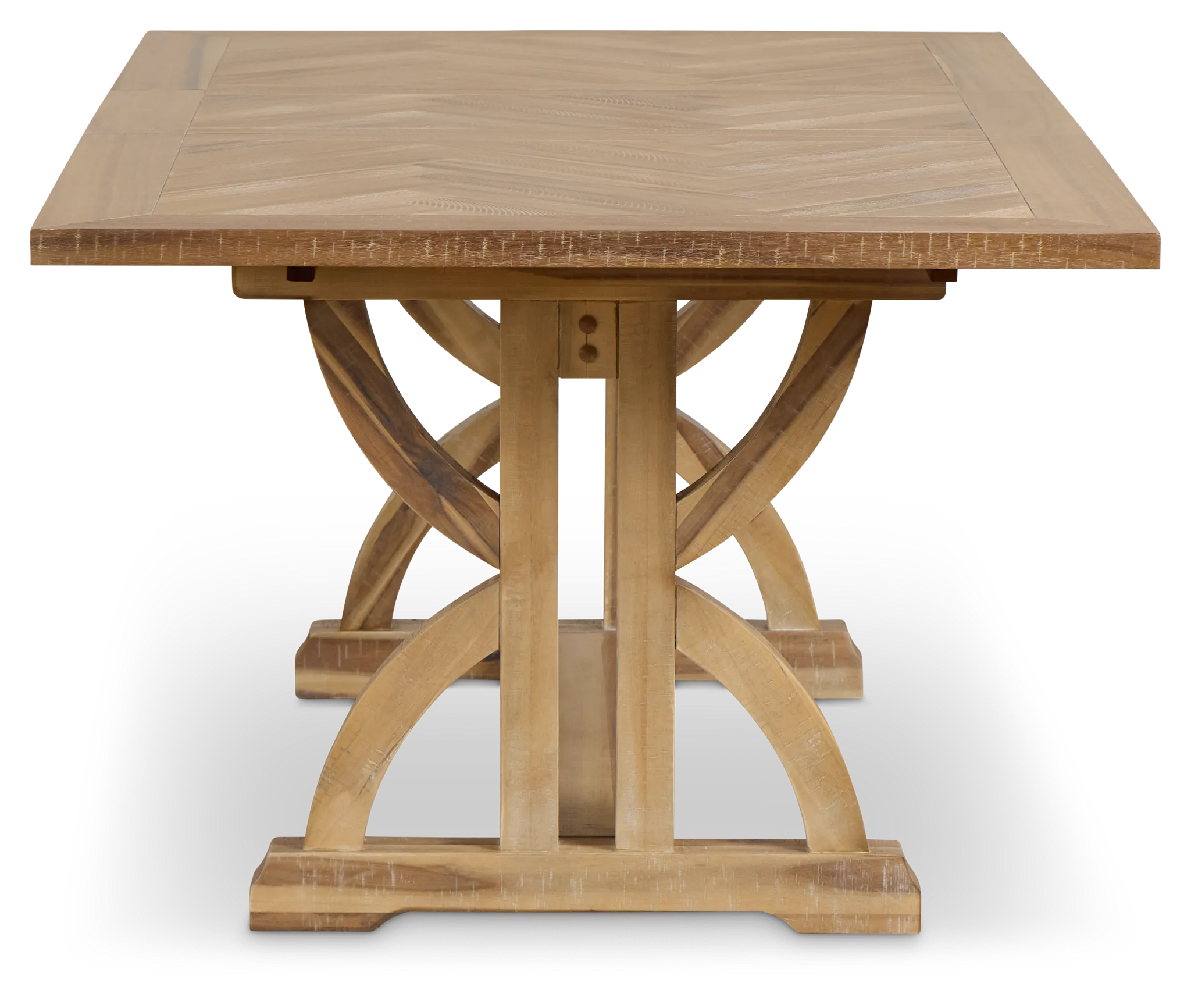 Joplin Light Tone Extension Rectangular Table