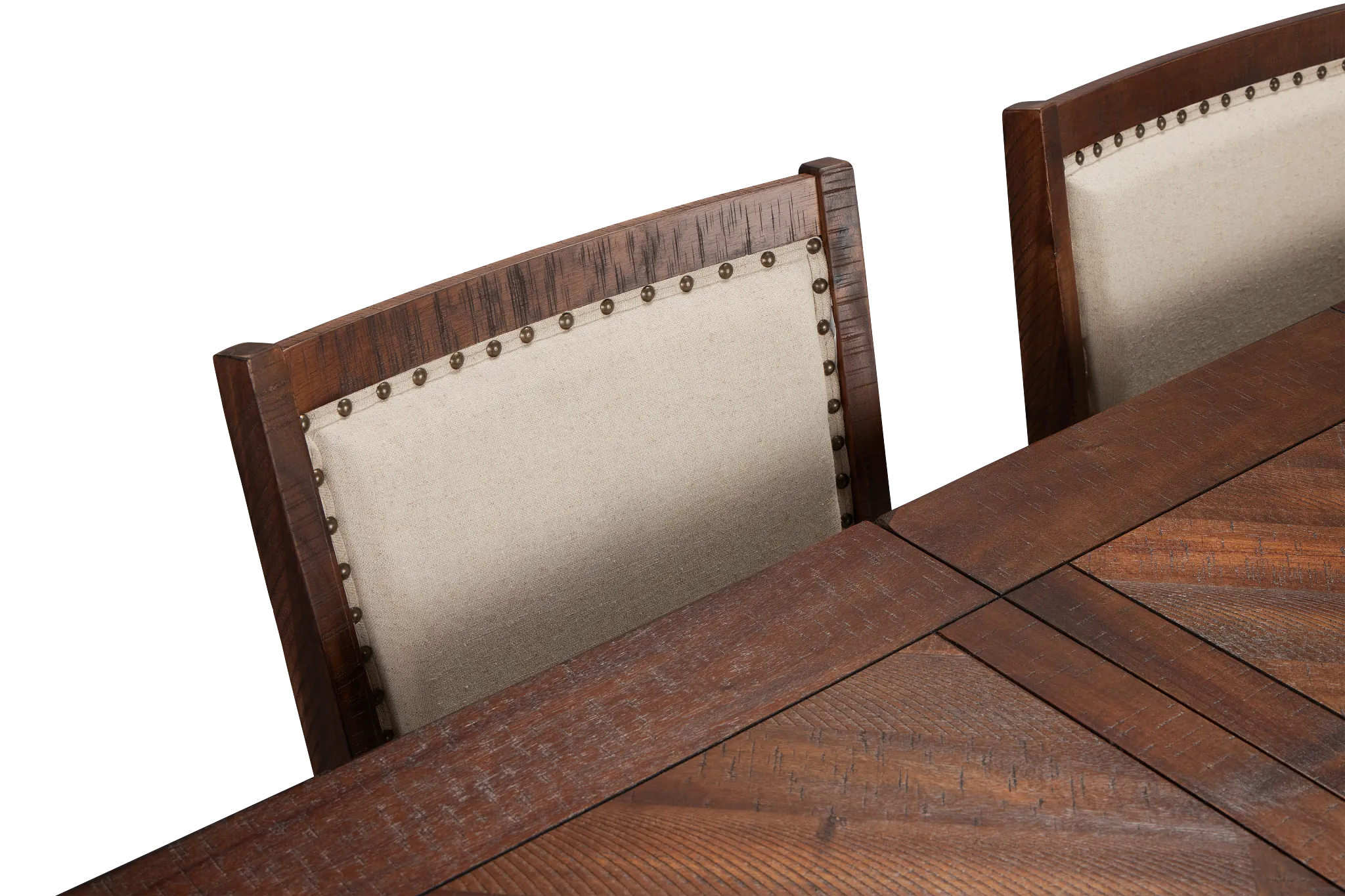 Joplin Dark Tone Extension High Table, 4 Barstools & High Bench