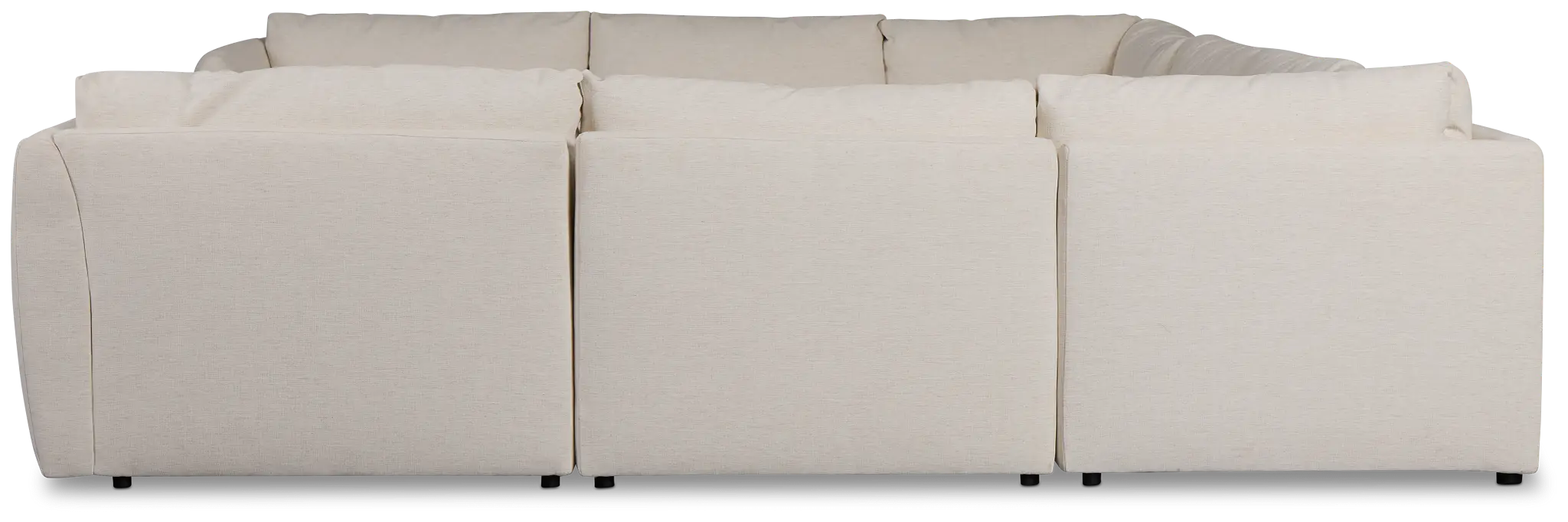 Serena White Fabric 8-piece Modular Sectional Serena White Fabric 8-piece Modular Sectional