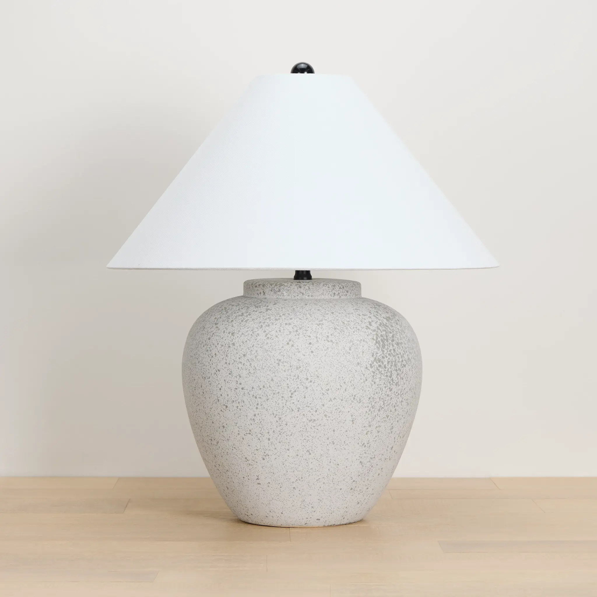 Margie Light Gray Ceramic Table Lamp Margie Light Gray Ceramic Table Lamp