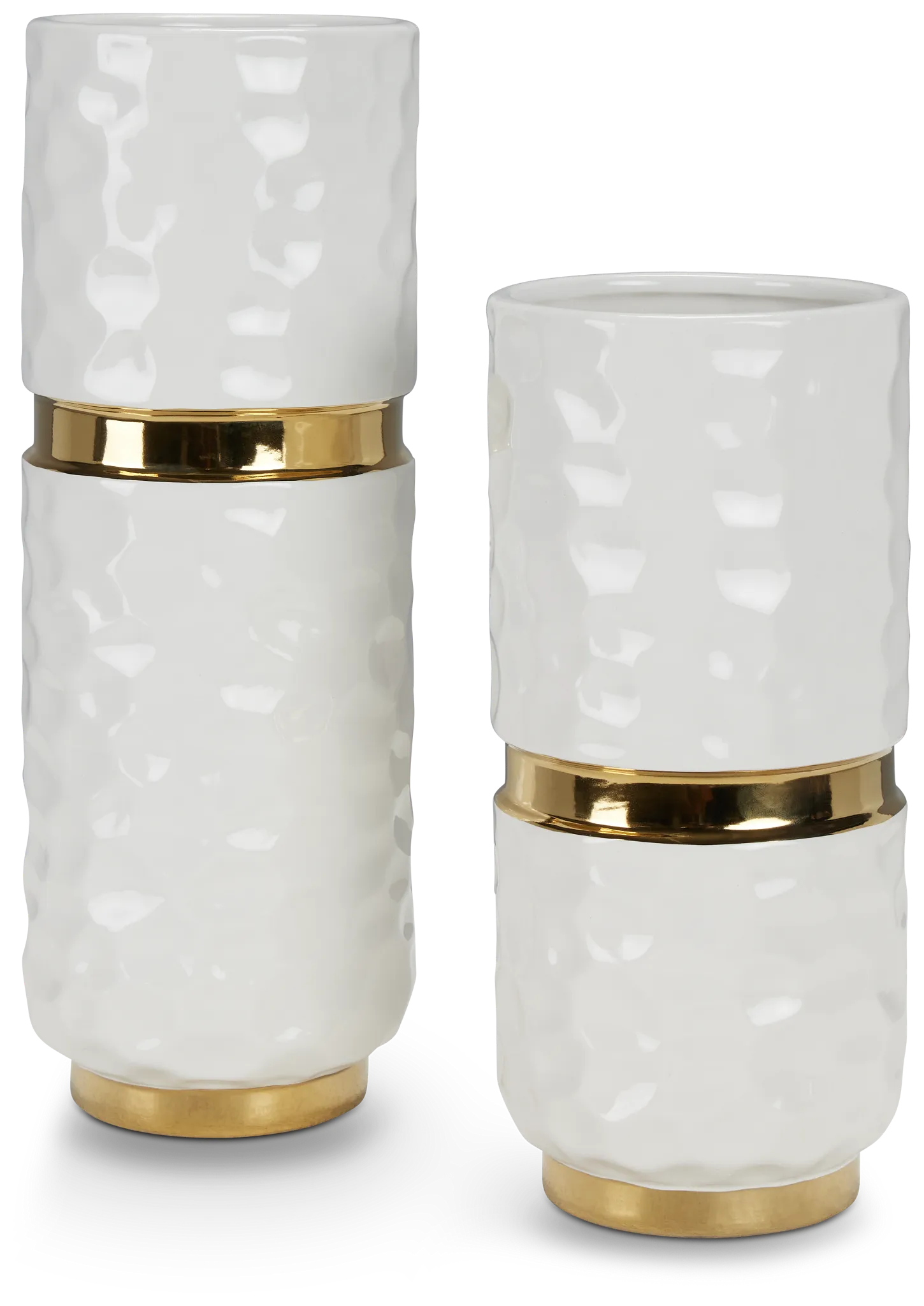 Celine White Tall Vase