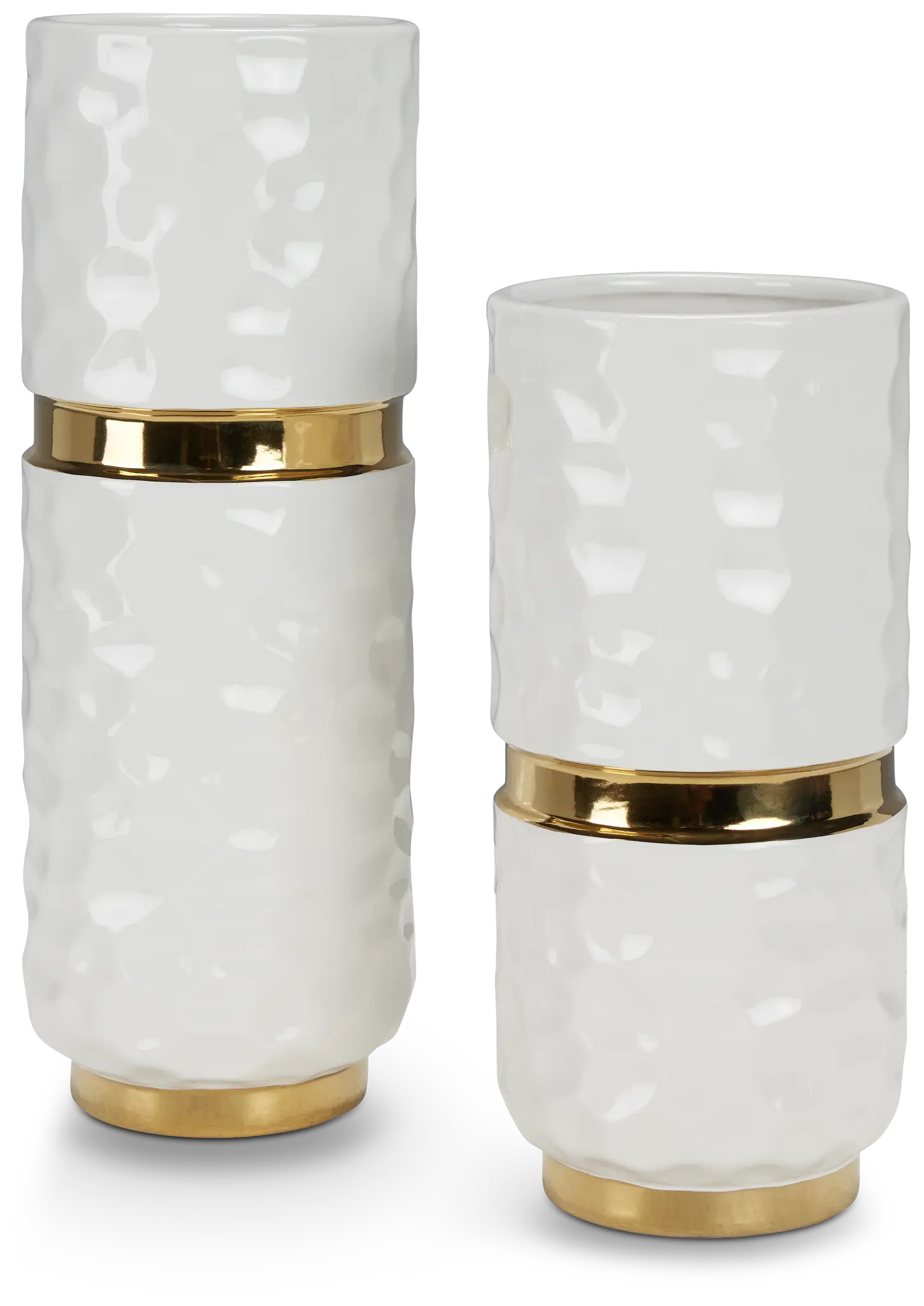 Celine White Short Vase Celine White Short Vase