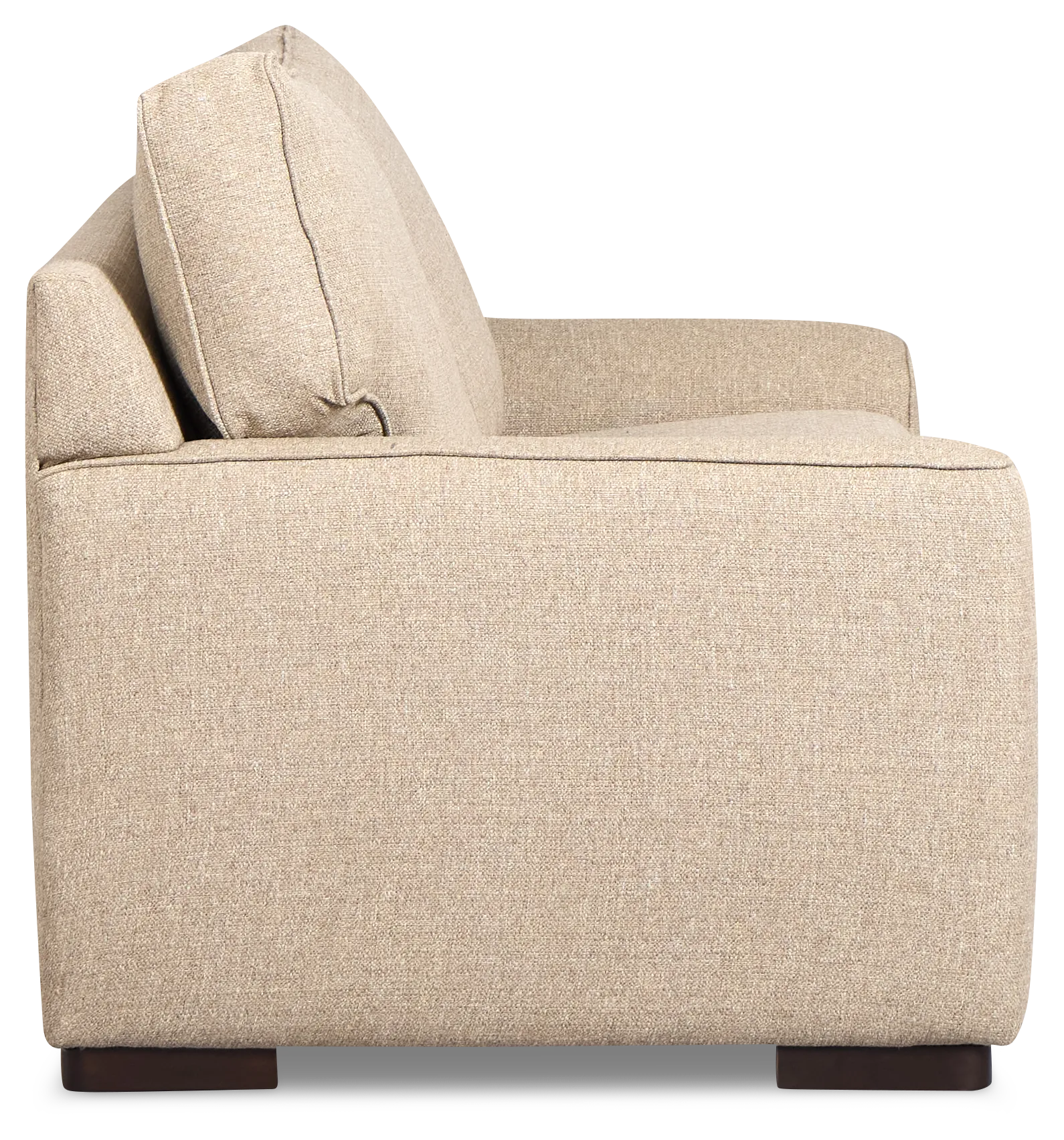 Sinclair Brown Fabric Innerspring Sleeper