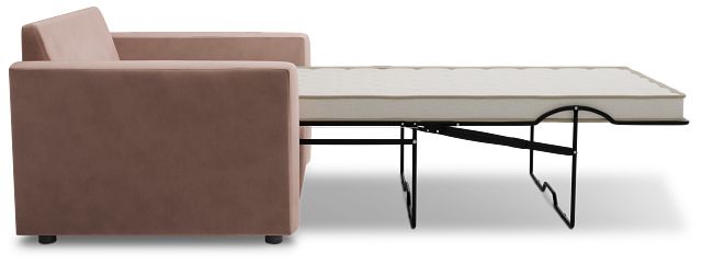 Siesta Joya Light Pink Fabric Innerspring Sleeper
