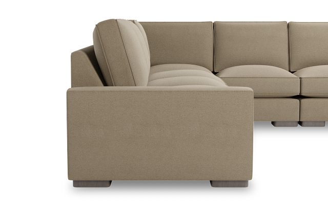 Edgewater Elite Taupe Large Two-arm Sectional