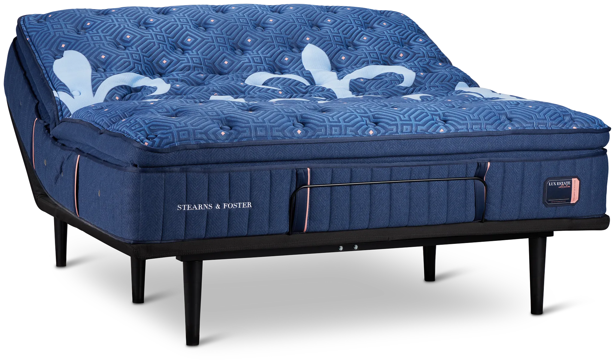 Stearns & Foster Lux Estate Soft Ease Adjustable Mattress Set