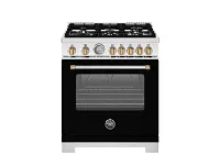 Bertazzoni Master Series Black 30" Gas Range