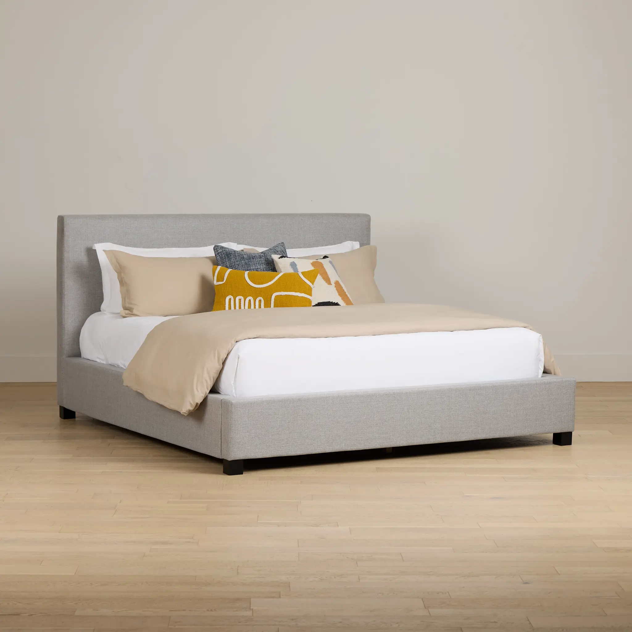 Monica Light Gray Uph Platform Storage Bed Monica Light Gray Uph Platform Storage Bed