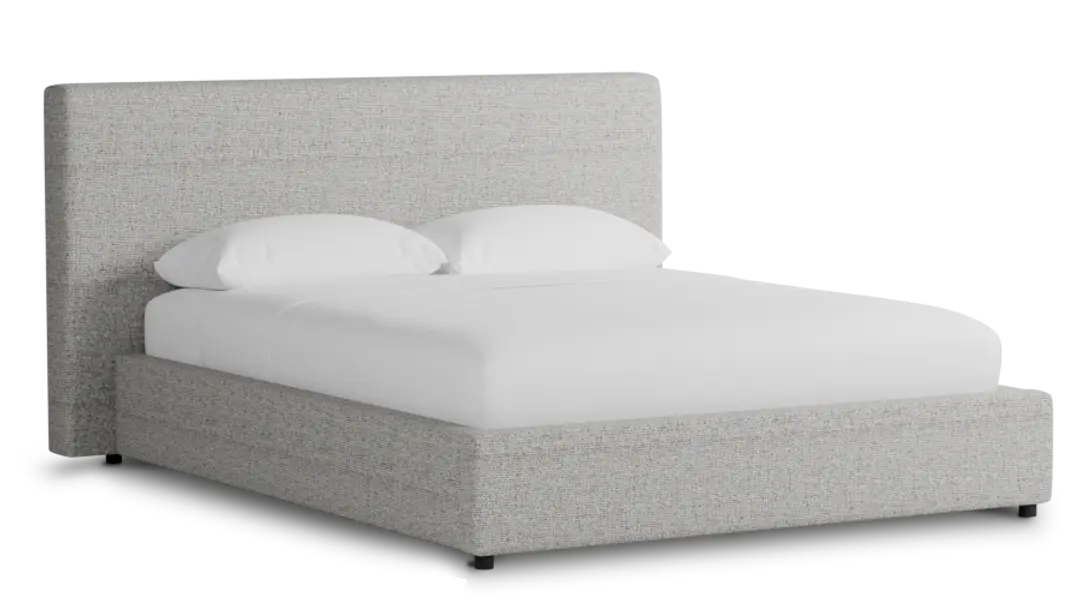 Grayton Natural Beauty 44" Upholstered Platform Bed Grayton Natural Beauty 44" Upholstered Platform Bed