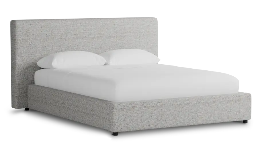 Grayton Natural Beauty 44" Upholstered Platform Bed Grayton Natural Beauty 44" Upholstered Platform Bed