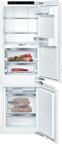 Bosch 800 Series Panel Ready Built In Bottom Freezer Refrigerator