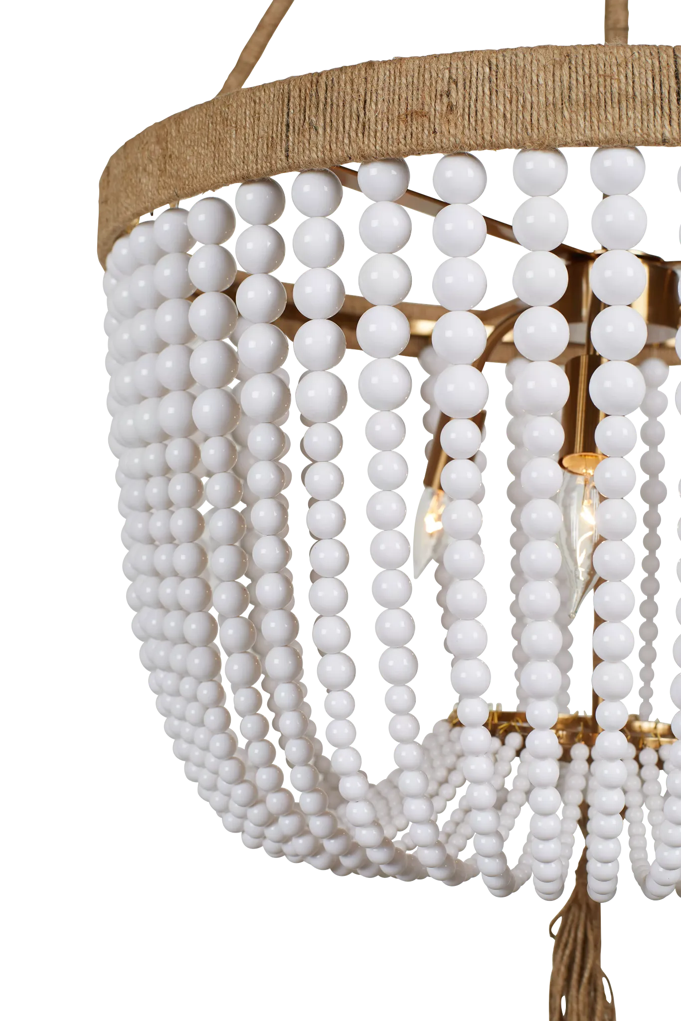 Larsen White Small Chandelier