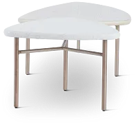 Marseilles Two-tone Bunching Cocktail Table