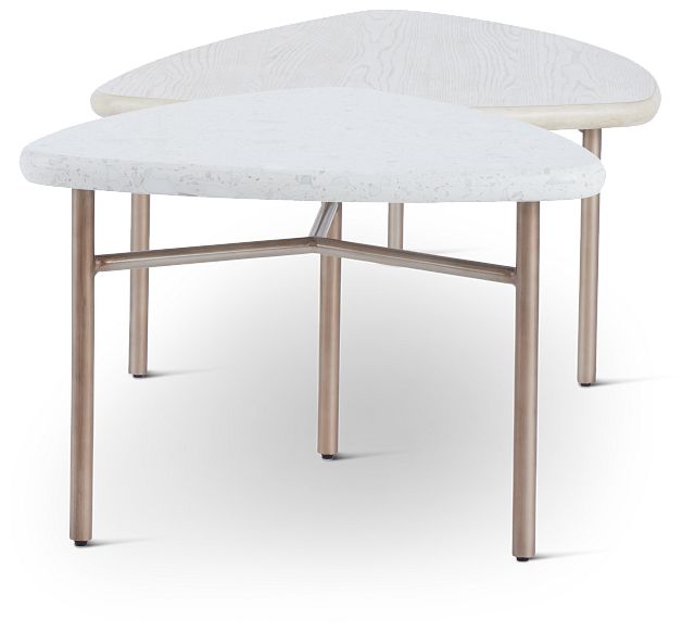 Marseilles Two-tone Bunching Cocktail Table