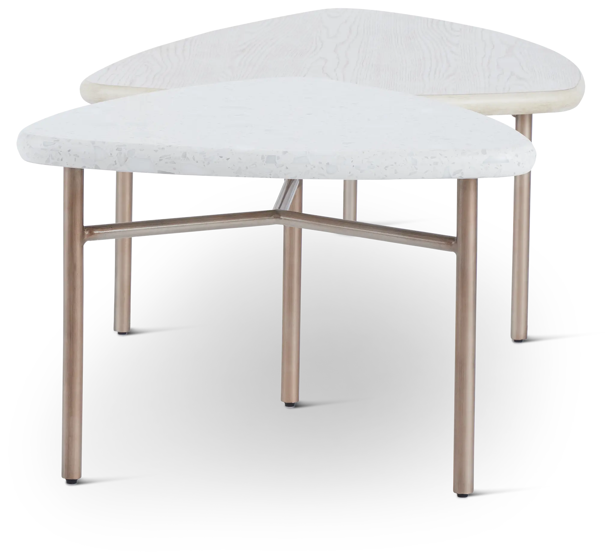 Marseilles Two-tone Bunching Cocktail Table Marseilles Two-tone Bunching Cocktail Table